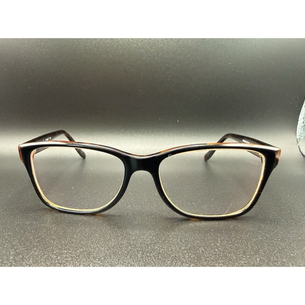 Coach Eyeglasses Frames HC6129 5446 Black/Tortoise Cat Eye Gold Logos 54-16-140*